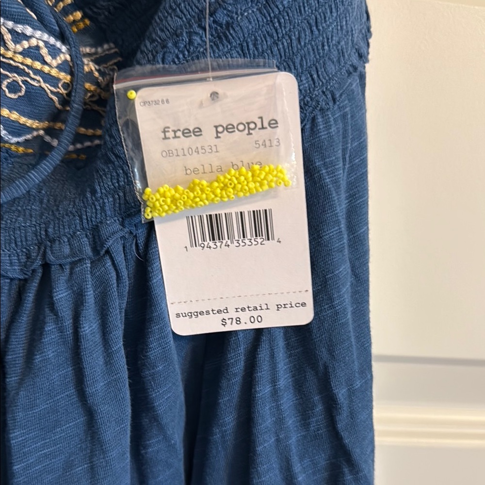 Free People Top with Embroidery - Picture 2 of 4